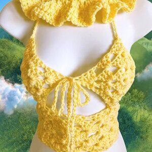 Madebyb Crochet Tank and Hat